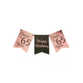 Slinger 65 Jaar Roze/Zwart 6m